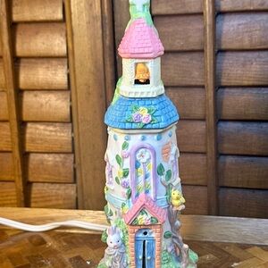 Cottontale Cottages Collection Hand Painted “Church ” With Light